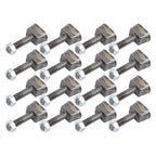 16 Pack Replacement Stump Grinder Teeth Compatible For Vermeer Yellow Jacket