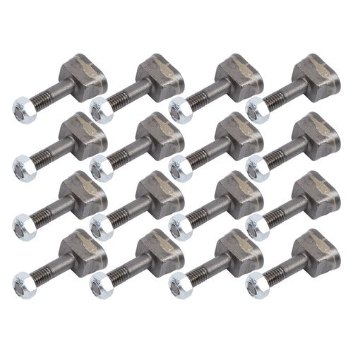16 Pack Replacement Stump Grinder Teeth Compatible For Vermeer Yellow Jacket