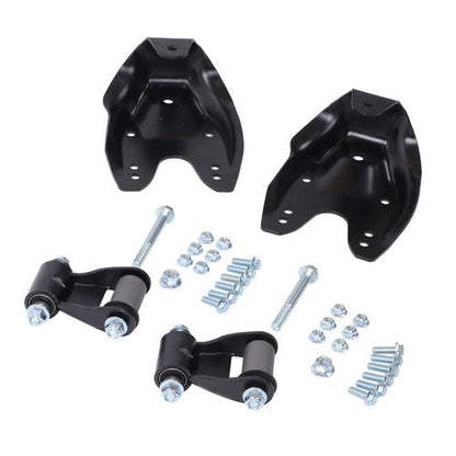 Black Leaf Spring Hanger Bracket Kit 722-216 For Dodge Dakota 1997-2004 4WD Rear