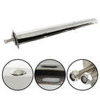 For Semi Truck 30"Straight Mud Flap Hanger Stainless Steel 1 1/8 Bolt Tapered US