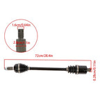 Fit For Polaris General 1000 2016-2019 1333947 Rear LH/RH CV Axles Drive Shaft