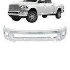 For RAM 2500 3500 2010-2018 Split Style Steel Front Bumper Face Bar Replacement