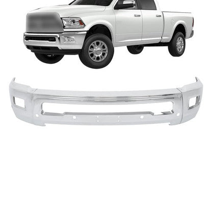 For RAM 2500 3500 2010-2018 Split Style Steel Front Bumper Face Bar Replacement