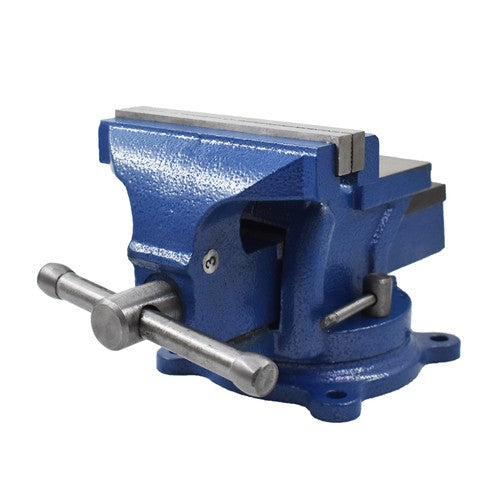 4in Bench Vise With Anvil Swivel Locking Base Tabletop Clamp Heavy Duty Steel US