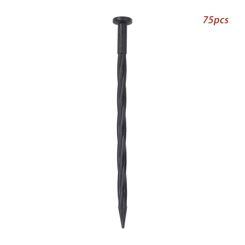 49FT 4" Garden Landscape Edging With 75 8-In Spikes No Dig Lawn Edging Border