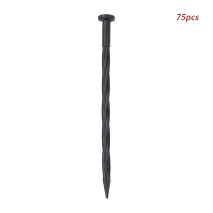 49FT 4" Garden Landscape Edging With 75 8-In Spikes No Dig Lawn Edging Border