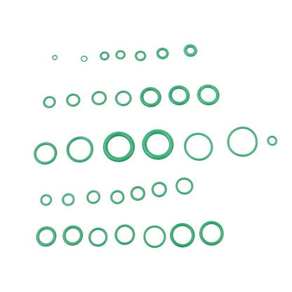 595 Pcs Metric/SAE AC O-Ring Assortment Kit 36 Size Seals 3-22mm