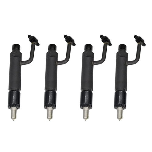 4X Fuel Injector AT110293 AM875411 Compatible with John Deere Skid Steer Loader 6675 7775