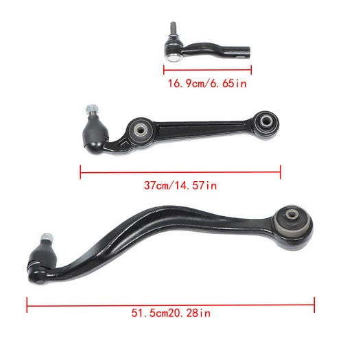12x Front Upper Lower Forward Rearward Control Arm Kit For Ford Fusion 2010-2012