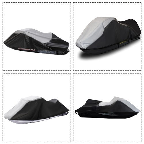 Marine Grade 600D Heavy Duty Trailerable Watercraft Jet Ski Covers Waterproof