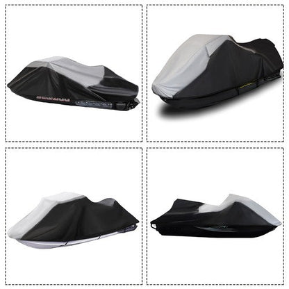 Marine Grade 600D Heavy Duty Trailerable Watercraft Jet Ski Covers Waterproof