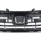 Front Bumper Upper Grille w/ Chrome Trim for 2016 2017 for Honda Accord EX