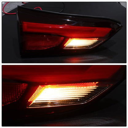 Fit For GMC Terrain 2018-2021 Halogen Tail Light Assembly Inner Driver+Passenger