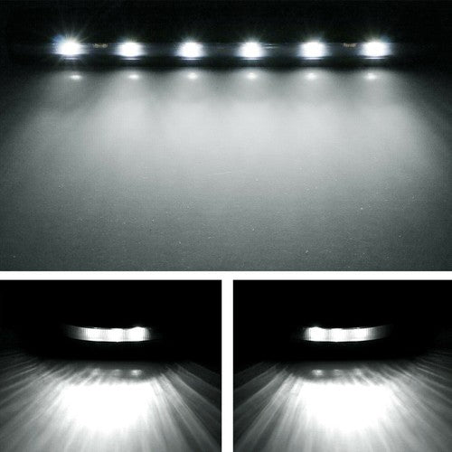 3x White LED Cab Roof Marker Lights For 2007-13 GMC Sierra 1500 2500 HD 3500 HD