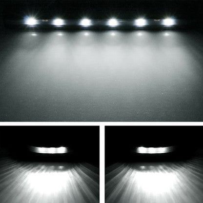 3x White LED Cab Roof Marker Lights For 2007-13 GMC Sierra 1500 2500 HD 3500 HD