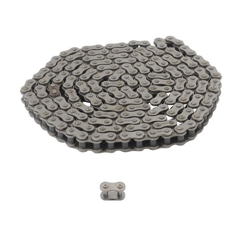 50H Heavy Duty Roller Chain 10 Feet w/Connecting Link with 2 connectors