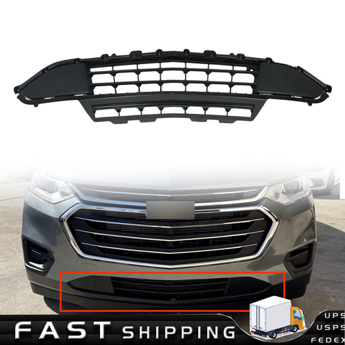 84402021 Front Bumper Lower Grille Black Grill for Chevrolet Traverse 18-20