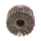 5 Pack 1-1/2" x 1" x 1/4" Aluminum Oxide Shank Mounted Flap Wheels 120 Grit