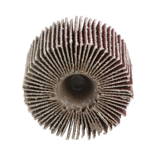 5 Pack 1-1/2" x 1" x 1/4" Aluminum Oxide Shank Mounted Flap Wheels 120 Grit