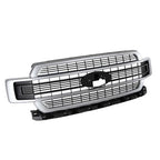 Brushed Stain Aluminum Front Upper Grille For Ford F-150 2018-2020 JL3Z-8200-RA