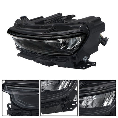 Left w/Animation w/o Leveling Headlight LED DRL For 21-22 Jeep Grand Cherokee