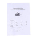 B668 Swimming Pool Water Pump Motor 0.75HP 115/230V 3450 RPM Cleaner Motor