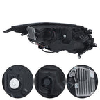 LED+Halogen For Nissan Pathfinder 22-23 Chrome Housing Headlight Turn Signal LH