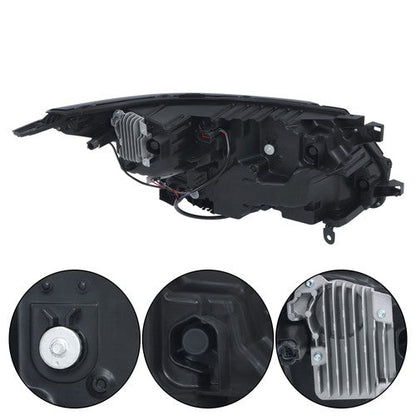 LED+Halogen For Nissan Pathfinder 22-23 Chrome Housing Headlight Turn Signal LH