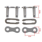 20ft #41 Roller Chain with Master Link 1/2" Pitch Gate Opener Industrial Machine