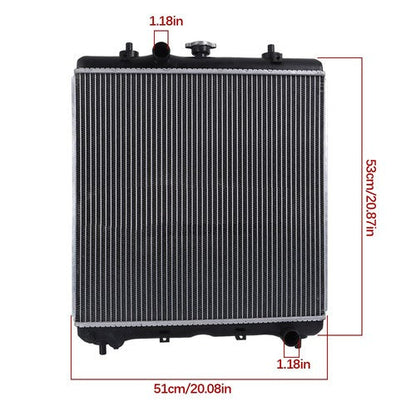 3C081-17100 Tractor Radiator for Kubota M100 M110 M8540 M8560 M9540 M9960