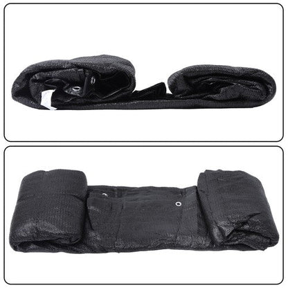 4FT by 25FT Heavy Duty Garden Privacy Fence Barrier Net With Zip Ties