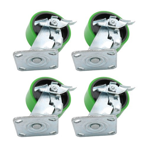 4 wheels 5 Inch Caster Wheels Heavy Duty,Capacity 4000LB