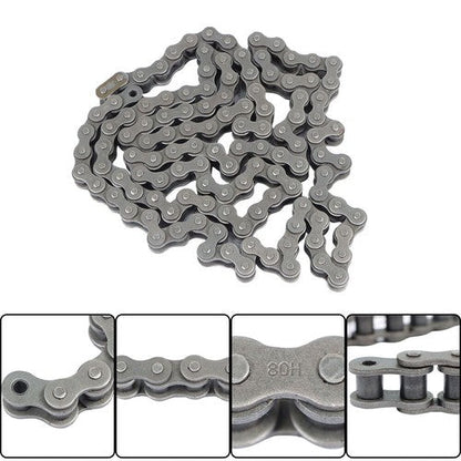 #80H Heavy Duty Roller Chain × 10 Feet With 1 Connector US
