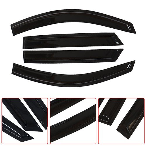For Hyundai Tucson Mugen Style 4x 2016-2021 Window Visors Sun Rain Guard Vent
