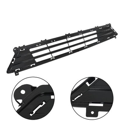 Front Upper + Lower Grill w/ Fog Lights + Chrome Trim For Ford Fusion 2019-2020