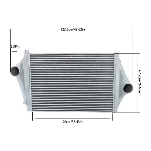 Charge Air Cooler For Freightliner Business Century FL FLD 222194 BHTD3523