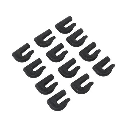 12 Pack 3/8" Weld On Grab Hook 6600lbs Heavy Duty G70 Forged Grab Chain Hooks