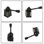 3Pcs Tool Post Wedge Type Quick Change Tool Post Swing Up To 8 Inch OXA 250-000