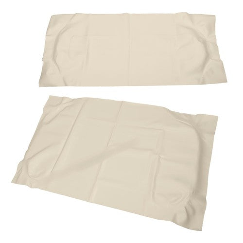 Front Seat Cover Set White For EZGO TXT Golf Cart 1995-2013 71602-G01 71753-G01