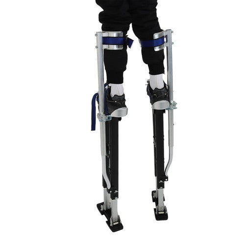Drywall Stilts 36" - 48" Adjustable Aluminum Alloy For Painting Electrical Stilt