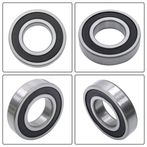 10 Pcs Premium 6208 2RS ABEC3 Rubber Sealed Deep Groove Ball Bearing 40x80x18mm