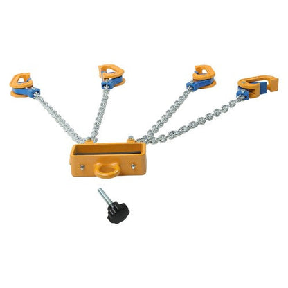 Chain Drum Lifter 4400 lbs Loading Capacity for 55 Gallon Drums Forklift Hoist