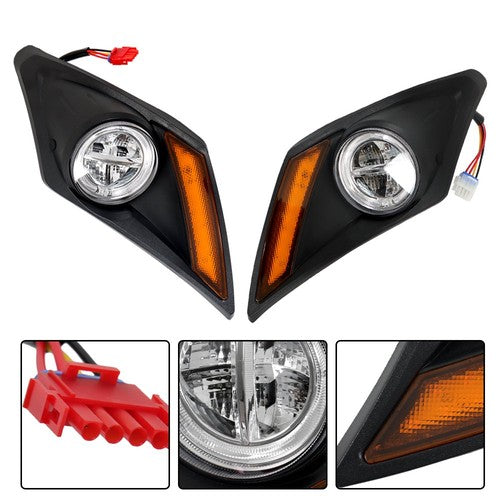 LED Deluxe Golf Cart Light Kit For Yamaha Drive2 2017-Up