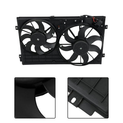 For Volkswagen Jetta 2.5L 2005-2015 Radiator Cooling Fan VW3120100 1K0959455DT