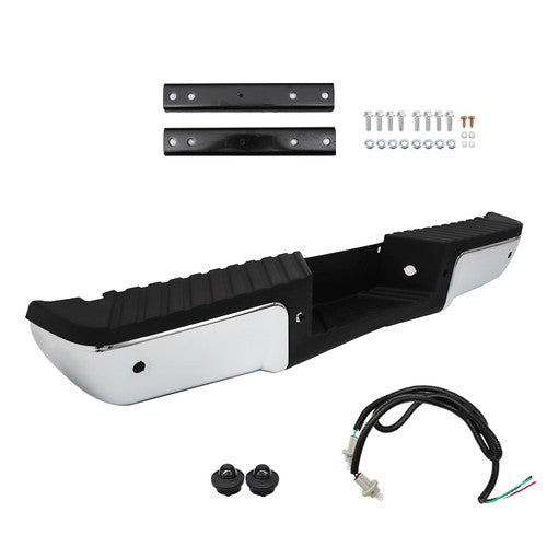 For Ford F250 F350 Super Duty 2008-2016 Rear Step Bumper Assembly w/Sensor Hole