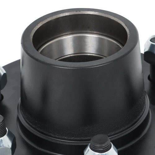 1 Set 6-Lug 5.5"Wheel Hub Kit & Round #42 Spindle with Bearing Kit -8 Pieces/Set