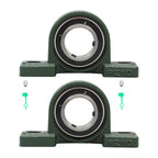 2 Pack UCP210-32 Pillow Block Mounted Ball Bearing 2" Bore Self Aligning New
