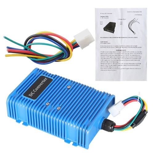 48 volt to 12 volt reducer 30 AMP Golf Cart 36V/48V to 12 V DC Converter US