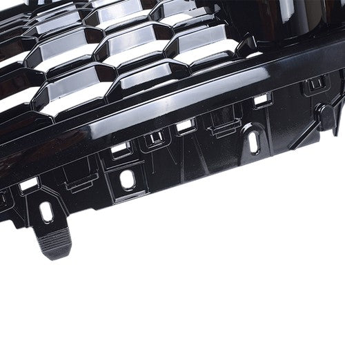 Gloss Black Front Bumper Grille Honeycomb Grill for Audi A5 B9 S5 F5 2017-2019