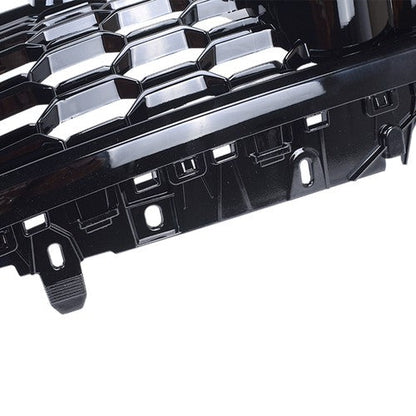 Gloss Black Front Bumper Grille Honeycomb Grill for Audi A5 B9 S5 F5 2017-2019